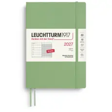 Kalender Leuchtturm1917 A5 vecka/notes Soft Sage 2027