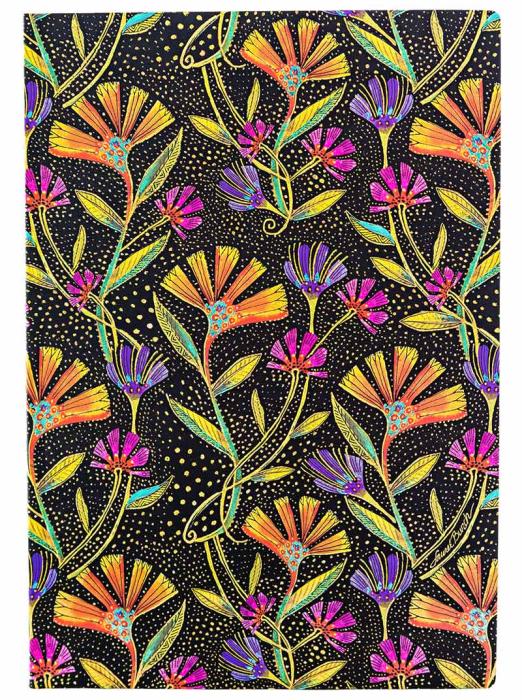 Paperblanks Notebook Midi Lined Soft Wild Flowers