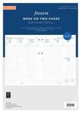 Kalender Filofax Dagbok A4 vecka/uppslag 2027