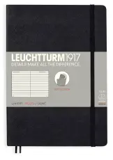 Leuchtturm Notebook A5 soft Black Ruled