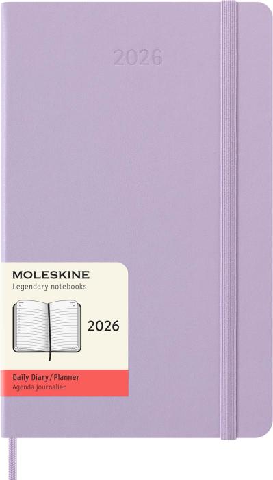 Kalender Moleskine Daily Lilac Hard Large 2026