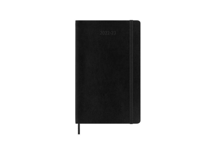Moleskine Monthly Notebook svart soft large 22/23