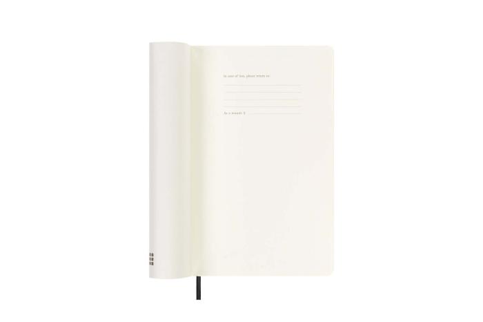 Moleskine Monthly Notebook svart soft large 22/23