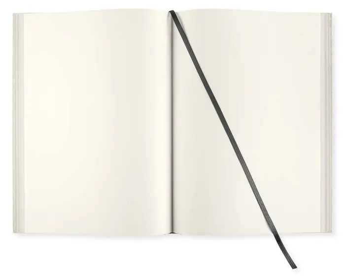 Olinjerad Blank Book A4 192 sidor Rough Linen