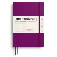 Leuchtturm Notebook A5 hard 251s Burgundy dotted