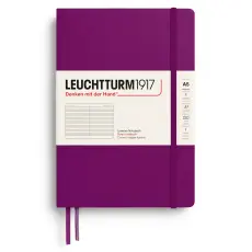 Leuchtturm Notebook A5 hard 251s Burgundy linjerad