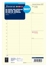 Filofax Dagbok A5 Vertikal 2027