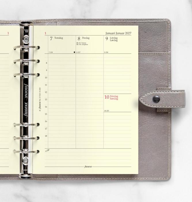 Filofax Dagbok A5 Vertikal 2027