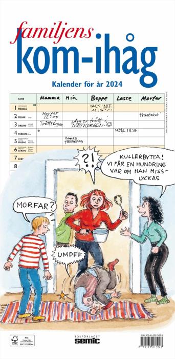 Familjens kom-ihågkalender 2024