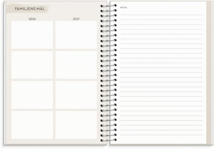 Kalender Life Organizer Family A5 2026-2027