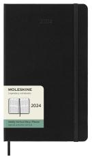 Moleskine Weekly Planner Vertical Svart hard large 2024
