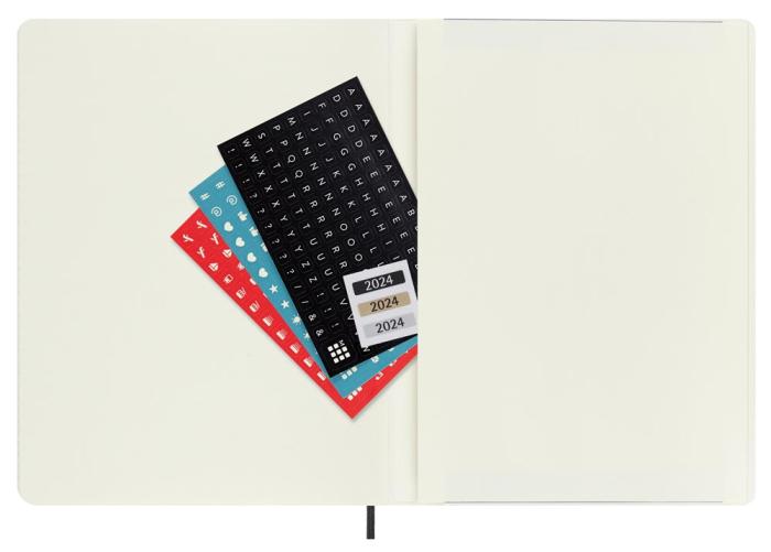 Moleskine MonthNote Black Soft XL 2024