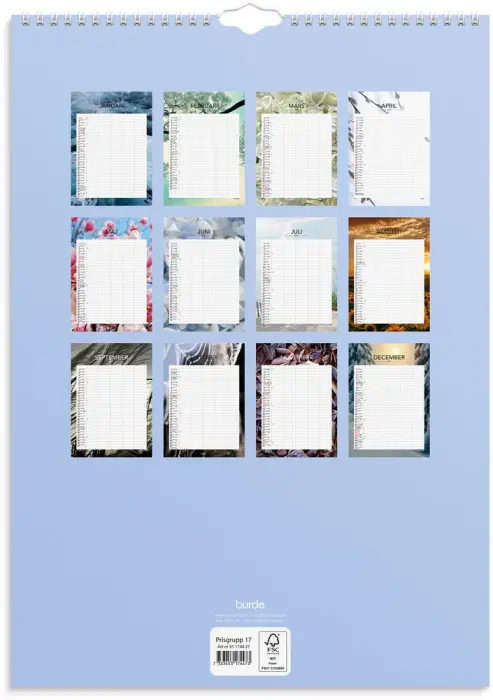 Familjekalender Seasons 2027