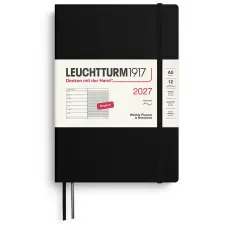 Kalender Leuchtturm1917 A5 vecka/notes Soft Black 2027