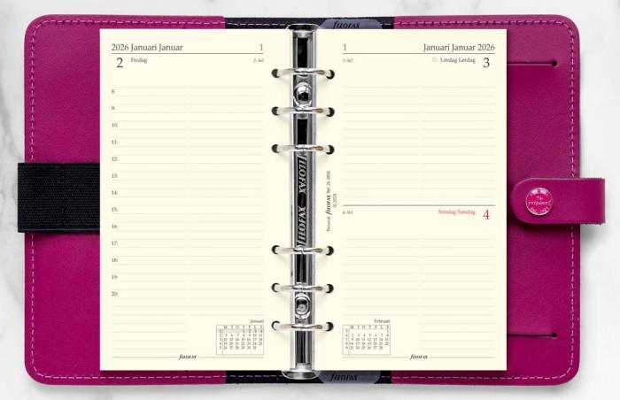 Filofax Dagbok Personal D/S 2026