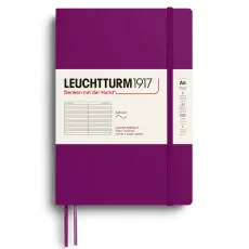 Leuchtturm Notebook A5 soft Ruled Burgundy