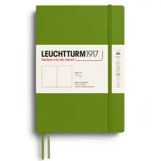 Leuchtturm Notebook A5 soft olinjerad Moss