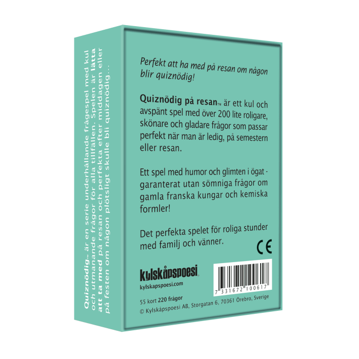 Spel QuizNödig På resan