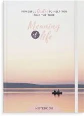 Notebook A5 Meaning of life