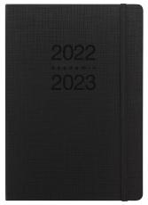 Kalender Letts Memo A5 svart studieåret 2022-2023