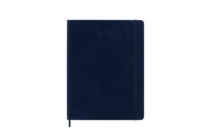 Moleskine Veckokalender XL Saphire Blue Mjuk 22/23