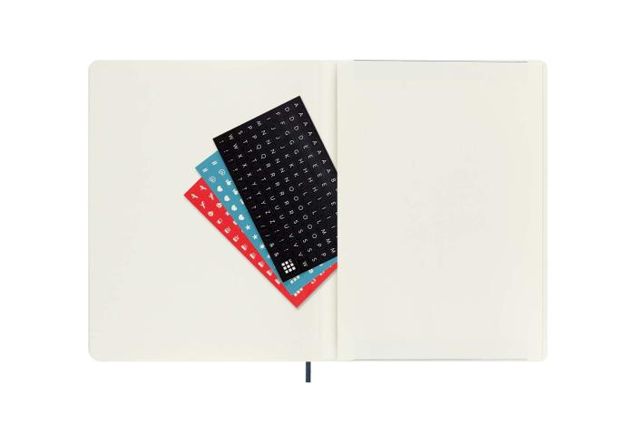 Moleskine Veckokalender XL Saphire Blue Mjuk 22/23