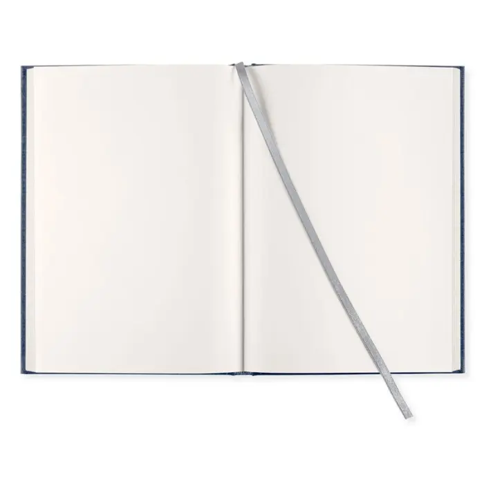 Olinjerad Blank Book A5 - 128 sidor Dark Denim