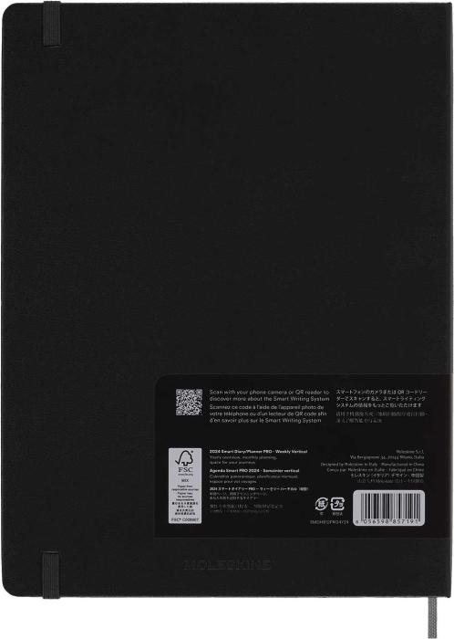 Moleskine M+ Plan Pro XL Black 2024