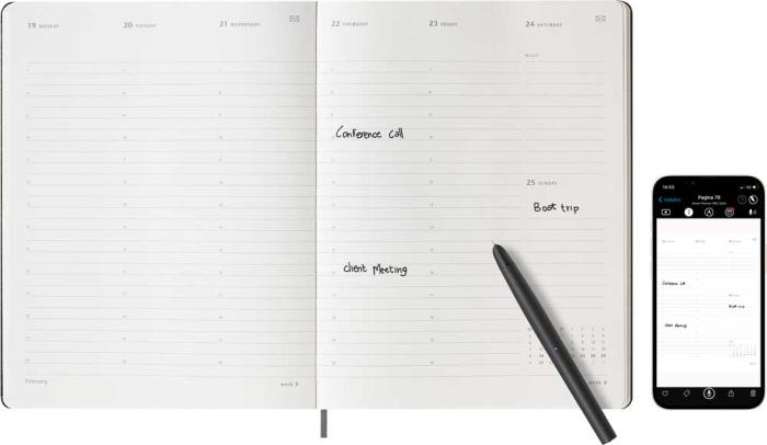 Moleskine M+ Plan Pro XL Black 2024