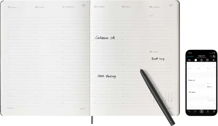 Moleskine M+ Plan Pro XL Black 2024