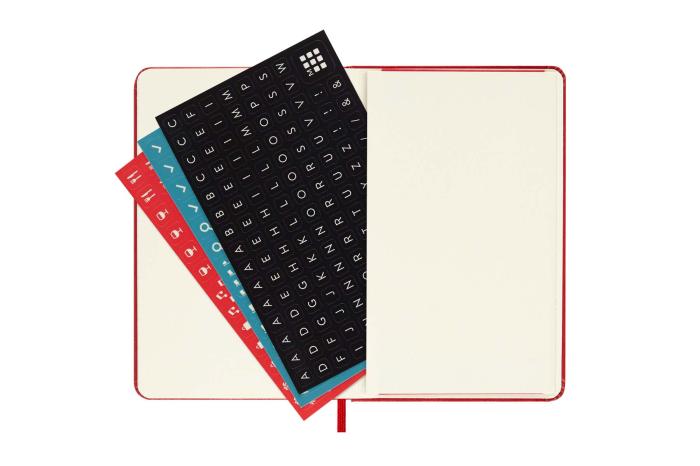 Moleskine Veckokalender Pkt Hard 22/23 Röd