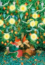 VVykort Inge L&ouml;&ouml;k Under granen