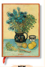 Kalender Paperblanks Midi Horizontal Van Gogh&acute;s Still Life 2027