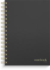 Notebook dotted A5 Black 