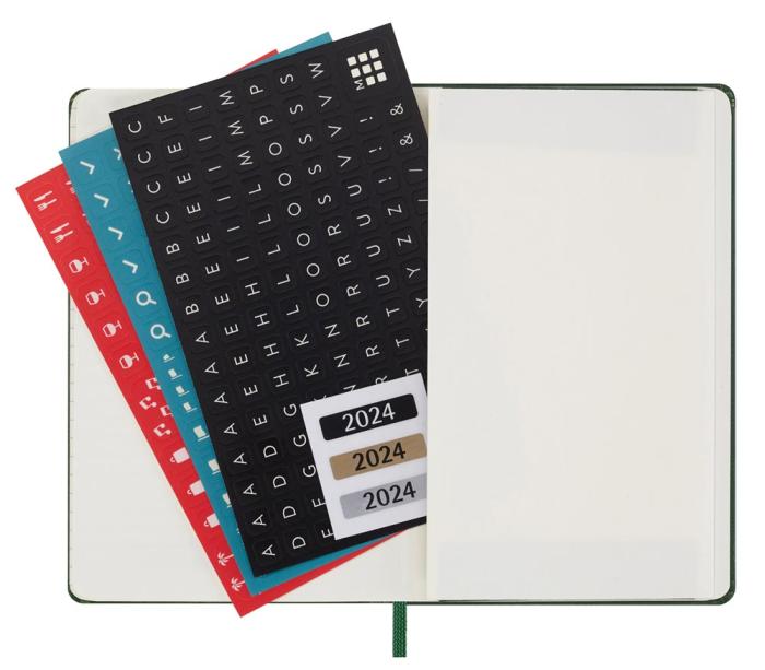 Moleskine Daily Myrtle Green Hard Pocket 2024