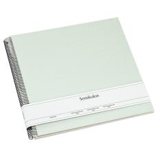 Semikolon Spiral Album Large cream Moss