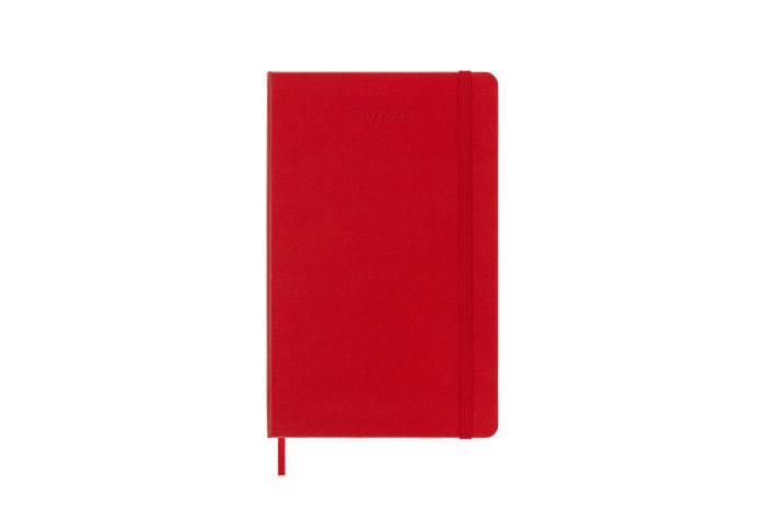 Moleskine Veckokalender L Red Hard 2022-2023