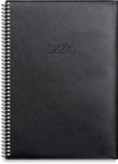 Kalender Study A5 Twist svart 2024-2025