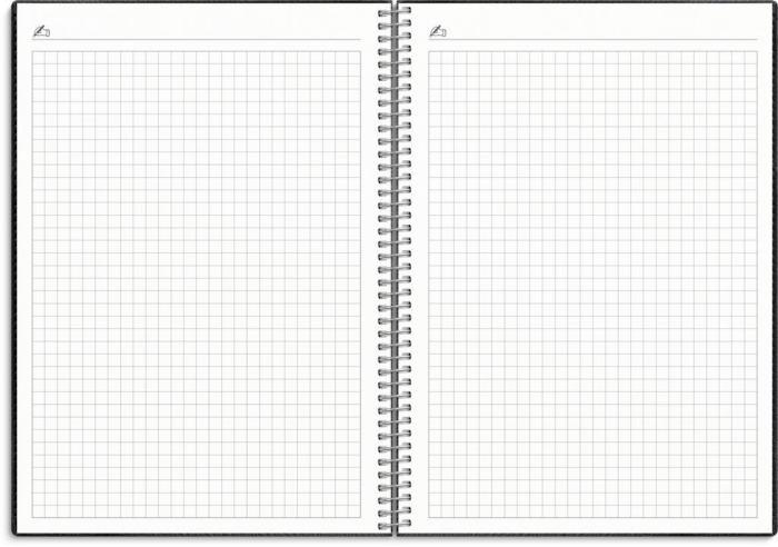 Kalender Study A5 Twist svart 2024-2025