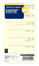 Kalender Filofax dagbok Personal V/S 2027