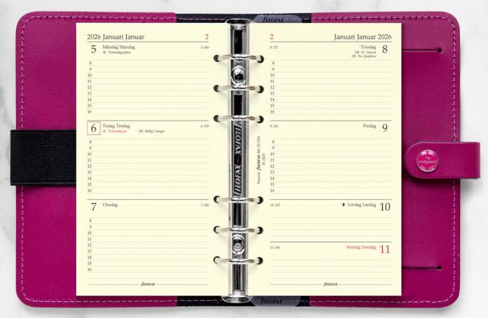 Filofax Årspaket Personal 2026