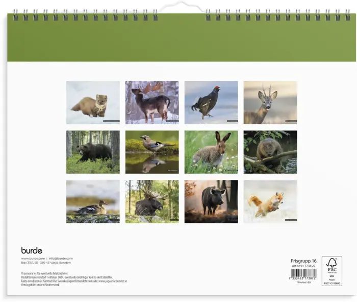 Jaktkalender 2027