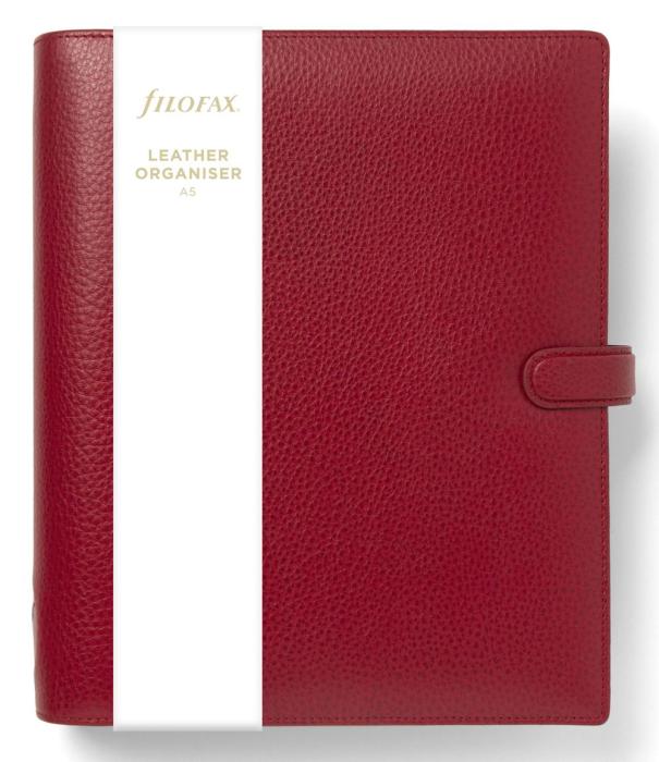 Filofax Finsbury A5 Scarlet 