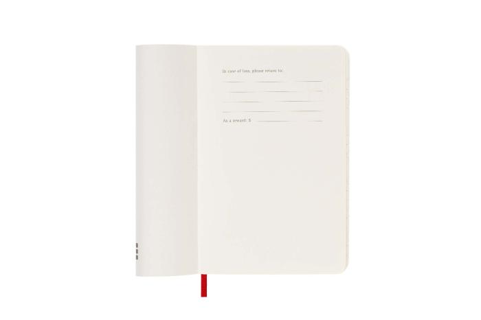 Moleskine Veckokalender Pocket soft 22/23 Röd