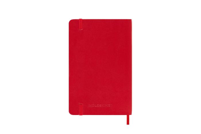 Moleskine Veckokalender Pocket soft 22/23 Röd