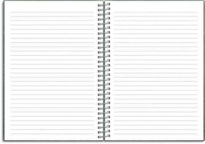 Kalender Senator A6 Twist blå 2024-2025