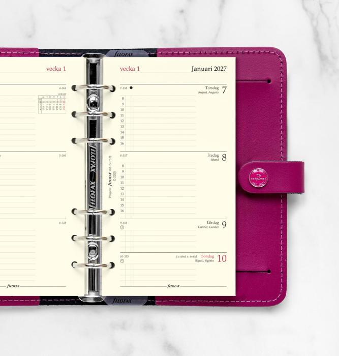 Filofax dagbok Personal 2027 V/U