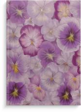 Notebook lined A5 Garden Dreams Violets 