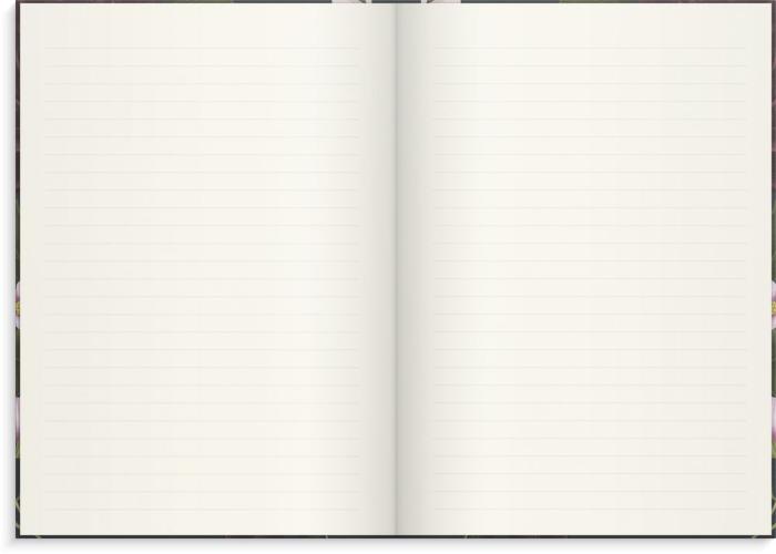 Notebook lined A5 Garden Dreams Dahlia 