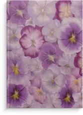 Notebook lined A5 Garden Dreams Violets 